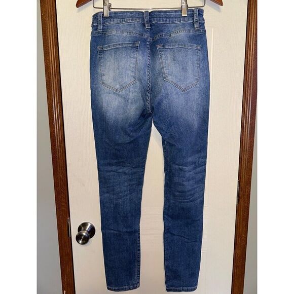 Nature Denim Mid-Rise Distressed Jeans Size 28 /Sz 9 - Picture 2 of 14